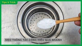 Mẹo giúp THÔNG TẮC CỐNG đơn giản, hiệu quả NHANH - Bách hoá XANH