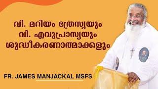 വി. മറിയം ത്രേസ്യയും വി. എവുപ്രാസ്യയും ശുദ്ധീകരണാത്മാക്കളും - Fr. James Manjackal MSFS  22.11.2022