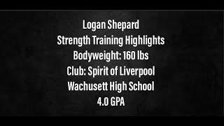 Logan Shepard Strength Training Highlights