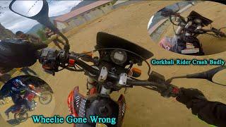 Ride To Tistung - Norway Dhunga | Gorkhali Rider Crash | Motovlog