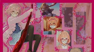 pro. hero's react to Mirai Kuriyama /Bakugou's sister/Español y inglés /espoilers kyoukai no kanata