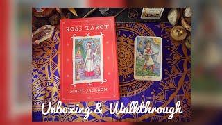 Rose Tarot by Nigel Jackson ~ Unboxing & Walkthrough