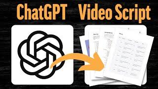 Use ChatGPT Prompt Sequences to Create a Video Script and Detailed Production Plans!