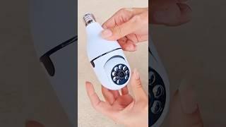 Bombilla con Cámara de seguridad #shorts #securitycamera #security #tips #hacks #camaras #seguridad