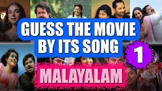 Guess The Malayalam Movie With Its Song - Part 1 | Mollywood Movie Challenge