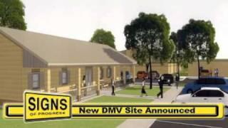 Signs of Progress -  New DMV and Records Building