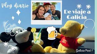 Nos VAMOS a GALICIA Part 1 #familia #familiaviajera #vlogdeviajes #aicofamily