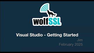 Getting Started with wolfSSL using Visual Studio 2022