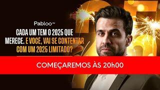 Cada um tem o 2025 que merece. E você, vai se contentar com um 2025 limitado? | 31/12 às 20h