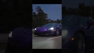 Mauvine Blue McLaren 600LT vs Evil Version /  MEOW REMIX #mclaren #600lt #remix #meow