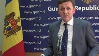 Declaraţiile lui Iurie Ciocan după şedinţa guvernului din 25 octombrie 2017