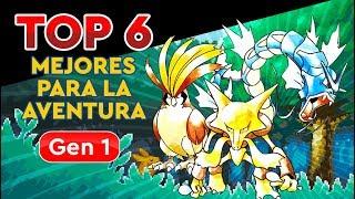 TOP 6 MEJORES POKÉMON DE KANTO PARA LA AVENTURA (Rojo, Azul y Amarillo)