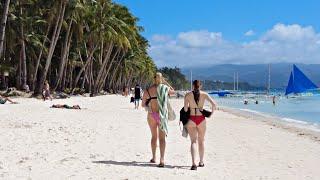 Look! This is BORACAY Bulabog Beach and White Beach on January 18 2025 12:40pm Walk Beautiful Day