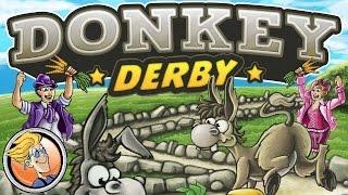 Donkey Derby — game overview at SPIEL 2016 by franjos Spieleverlag