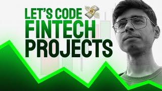 Let's Build 3 Fintech Projects | Weekend Projects | Python