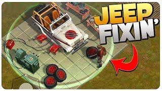 JEEP Blueprint DONE, Clones Escape My Prison! - Jurassic Survival Gameplay Android