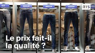 Fabrication des vêtements : salaires de misère et basse qualité | RTS