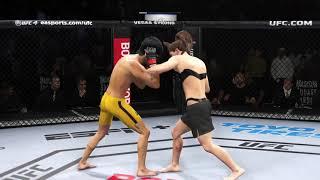 UFC 4 | Bruce Lee vs. Ashley Tervort (Model) (EA Sports UFC 4)