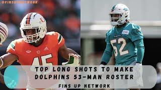 Top Under-The-Radar Players To Make Miami Dolphins Final Roster