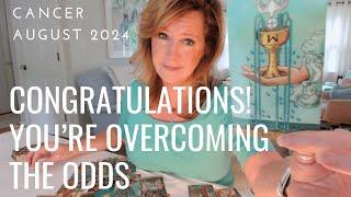 CANCER : BREAKTHROUGH - Overcoming The Odds | August 2024 Zodiac Tarot Reading