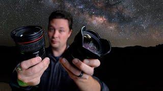 ASTROPHOTOGRAPHY Q & A: My FAVORITE LENSES From Wide To Telephoto