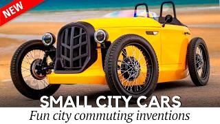 10 Smallest Cars and New Micro-Vehicle Innovations for Urban Travel