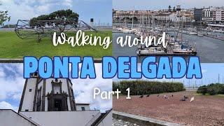 Walking Around Ponta Delgada, São Miguel, Azores - Part 1 #azores #pontadelgada #saomiguelisland