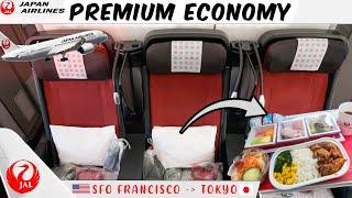 20 hours in Japan Airlines Premium Economy | San Francisco to Tokyo | JAL 787 Premium economy