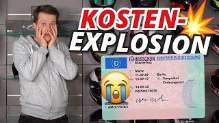 KOSTENEXPLOSION! Das kostet der Motorradführerschein 2023 [Klasse A2 & A]