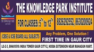 The Knowledge Park Institute | Promo Video | Greater Noida Gaur City 2