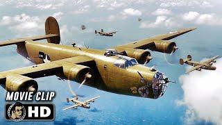 US Bombardier Vs Japanese Aircraft - Dogfight Scene | UNBROKEN (2014) Movie CLIP HD