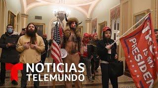 Seguidores de Trump cercan el Capitolio | Noticias Telemundo