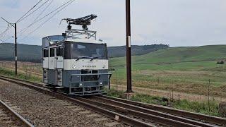 Railtrack inspection Trolley on the NATCOR mainline between Johannesburg and Durban