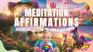 Morning Magic:Guided Meditation Affirmations for little explorers | Toddler and kids mindfulness