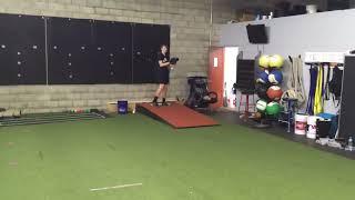 Alex at Northwest Indiana Sports Performance - Pulldown 85.9 mph and mound 83 mph