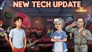 Summertime saga ️️New Tech Update 0.20.17 || New location  and New look ||