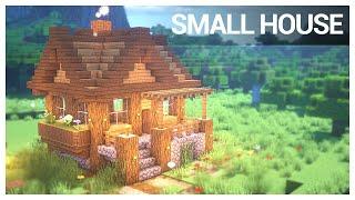 Easy Minecraft: Building Tutorial | How to build a Small Survival House