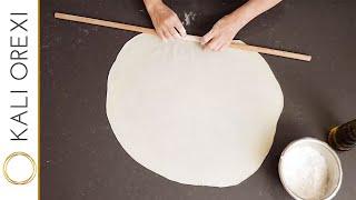 Fillo 101 - How To Make Your Own Fillo Pastry Using 2 Methods | KALI OREXI