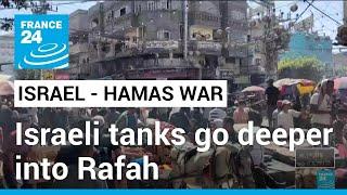 Israel pounds central Gaza camps, deepens invasion of Rafah • FRANCE 24 English