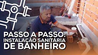 Guia COMPLETO de INSTALAÇÃO HIDRÁULICA de BANHEIRO - Passo a passo