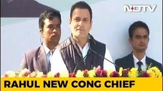 Rahul Gandhi's Full Speech After Taking Over As Congress President