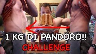 1 KG DI PANDORO IN 15 minuti CI RIUSCIRO' ?? - BODYBUILDING VS FOOD CHALLENGE