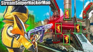 We got Stream Sniped by TWO Aimbot Hackers for 3 HOURS! (Apex Legends)