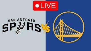  Live: San Antonio Spurs vs Golden State Warriors | NBA | Live PLay by Play Scoreboard