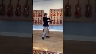 Matthew Lipman plays the 'Kux, Castelbarco' Stradivari viola