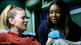 Castle 6x11 "Under Fire" Lanie & Jenny Ambulance Scene (HD)