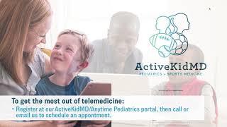 ActiveKidMD Anytime Pediatrics Telemedicine