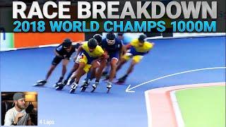 Joey Mantia - Race Breakdown 2018 World Championship 1000m Track Heerde Netherlands