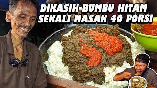 NASI GORENG BUMBU HITAM, JUALAN GELAP2AN YG BELI RELA NUNGGU !!