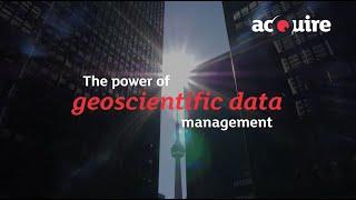 The power of geoscientific data management